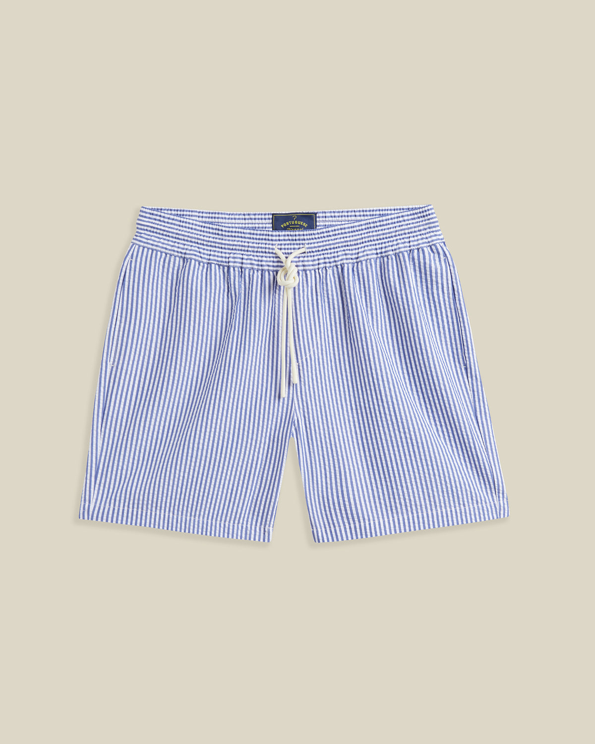 ATLANTICO STRIPE SHORTS - BLUE