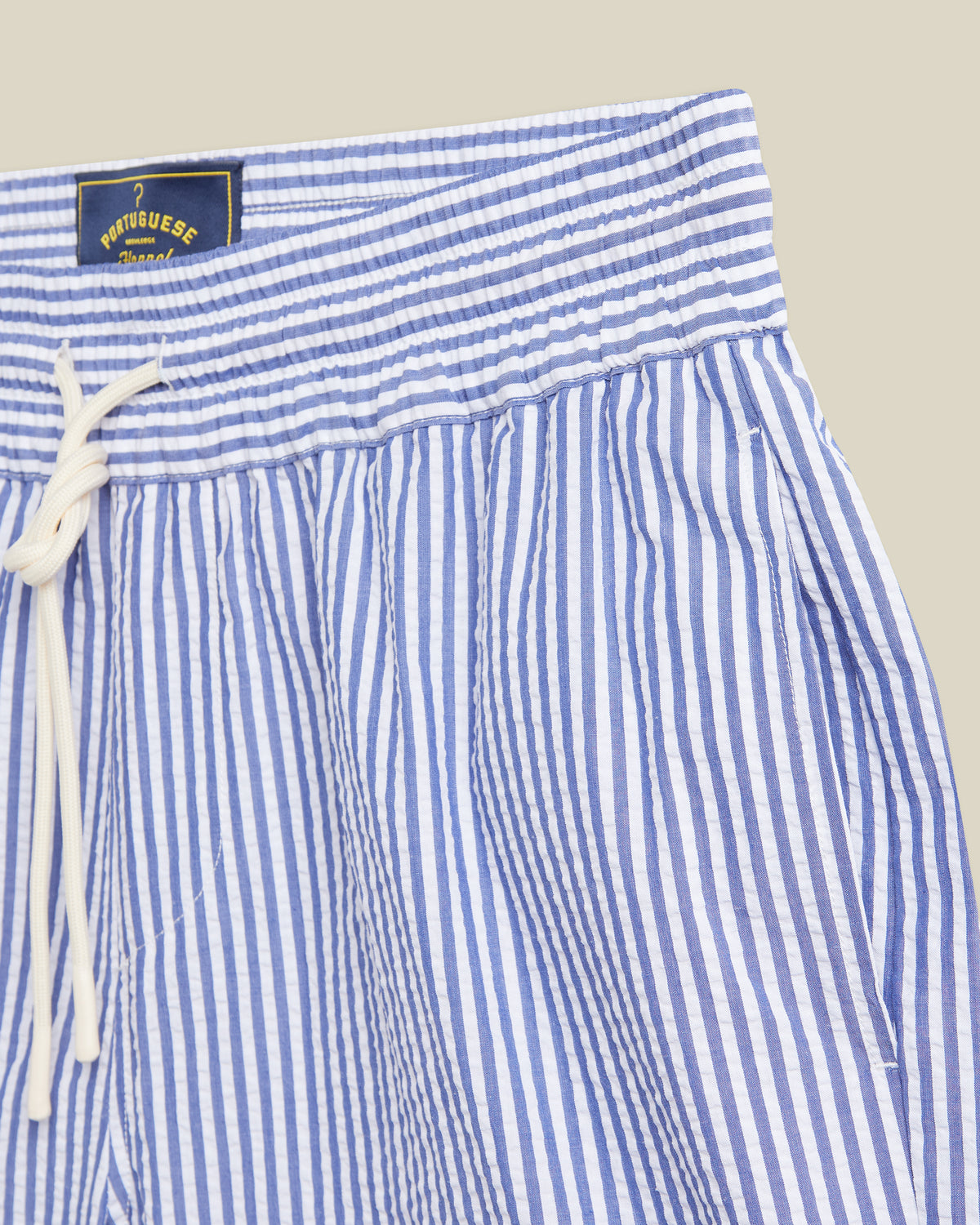 ATLANTICO STRIPE SHORTS - BLUE
