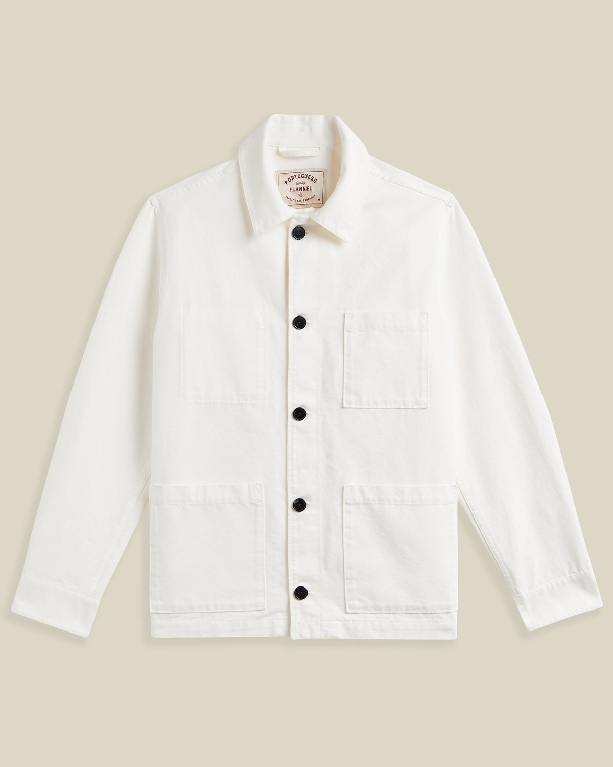 LEGACY JACKET IN CANVAS - ECRU