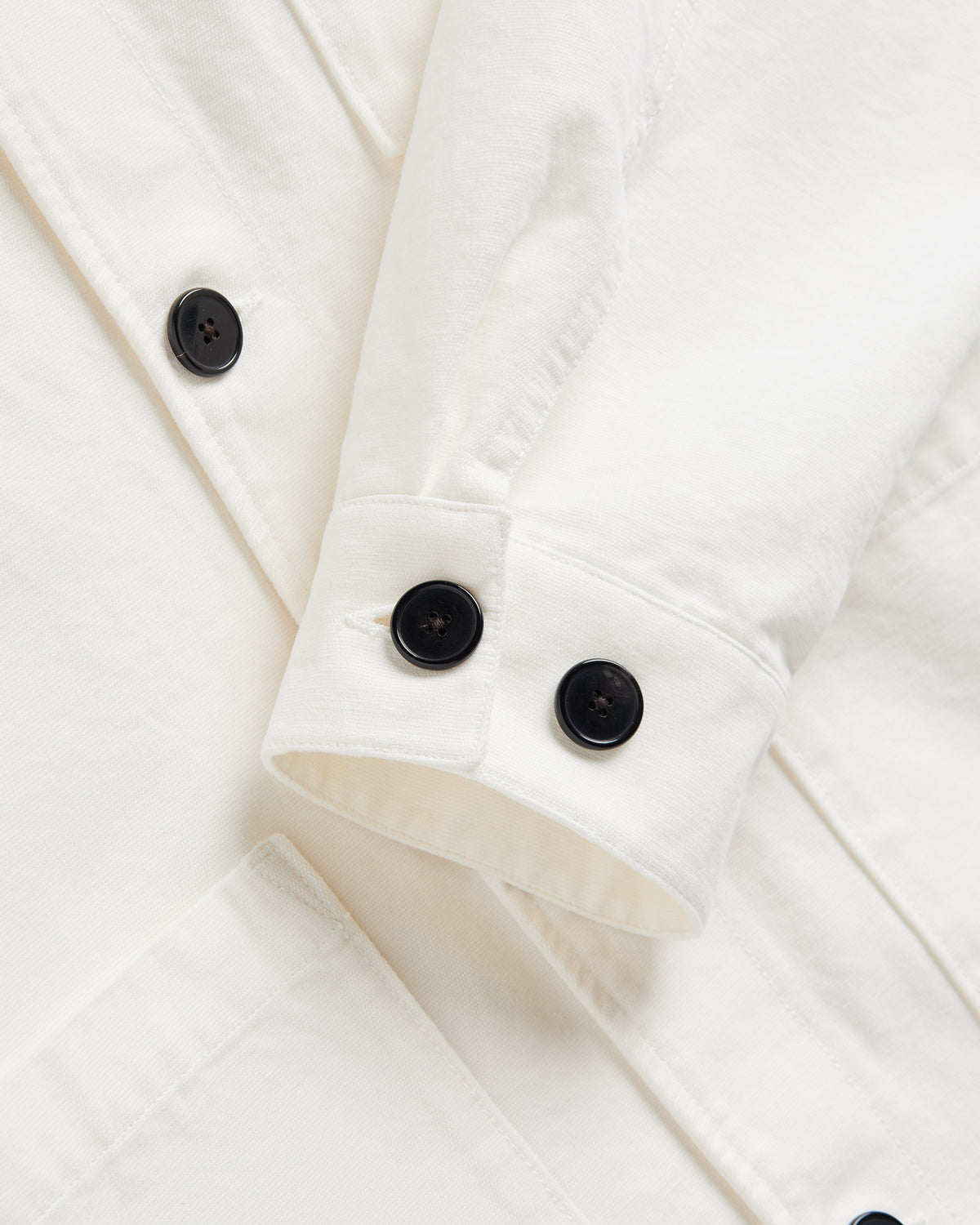 LEGACY JACKET IN CANVAS - ECRU