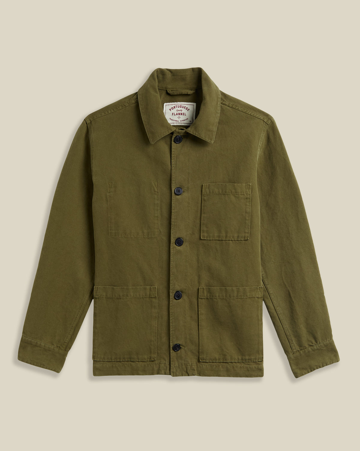 LEGACY JACKET IN CANVAS - MILITARY GREEN