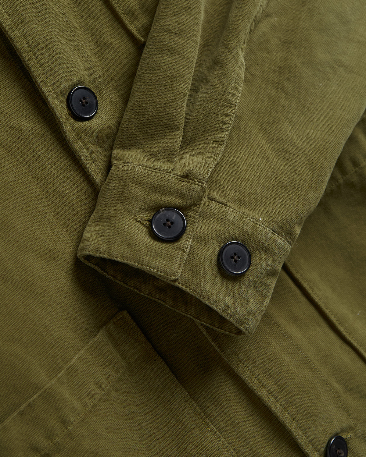 LEGACY JACKET IN CANVAS - MILITARY GREEN