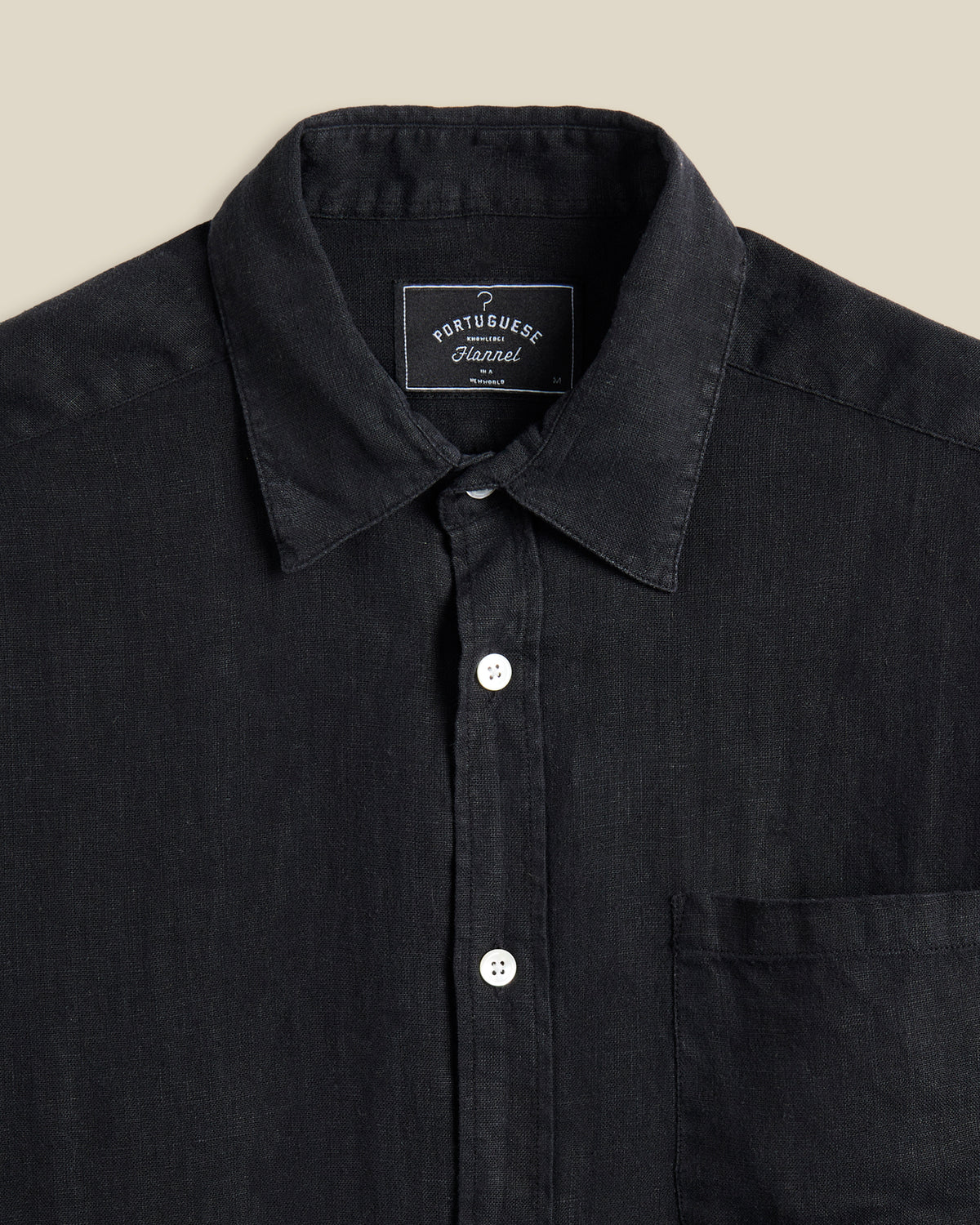 LINEN - BLACK