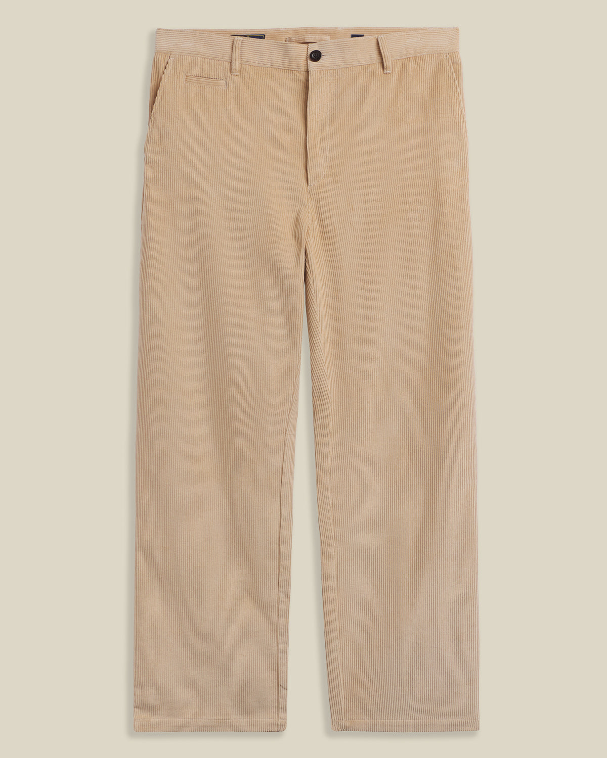 Corduroy Trousers - Beige