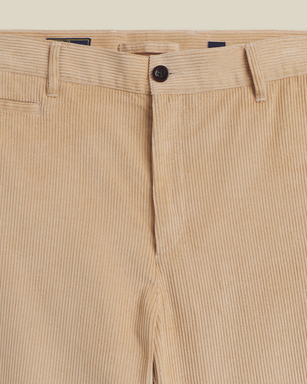 Corduroy Trousers - Beige