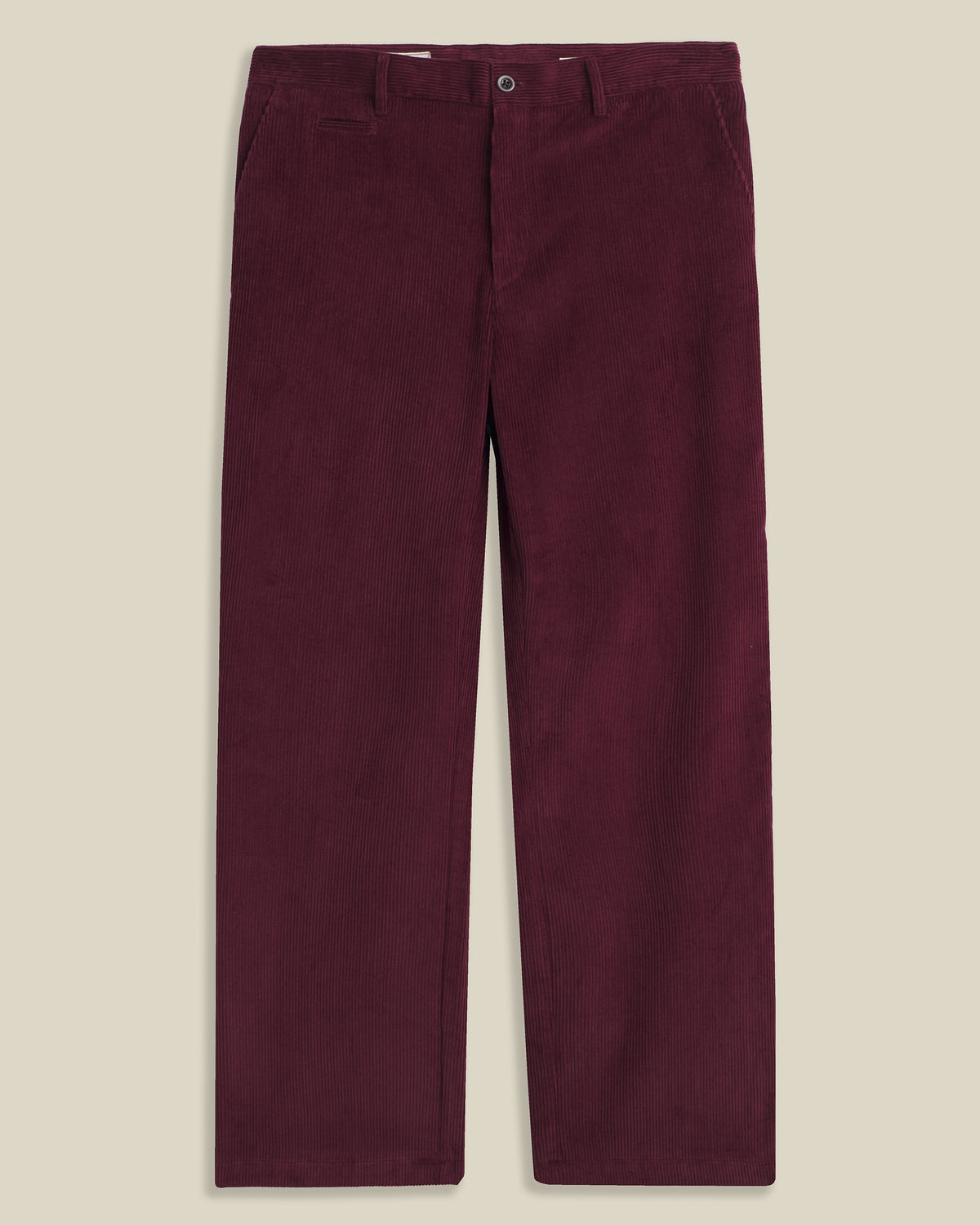 Corduroy Trousers - Bordeaux