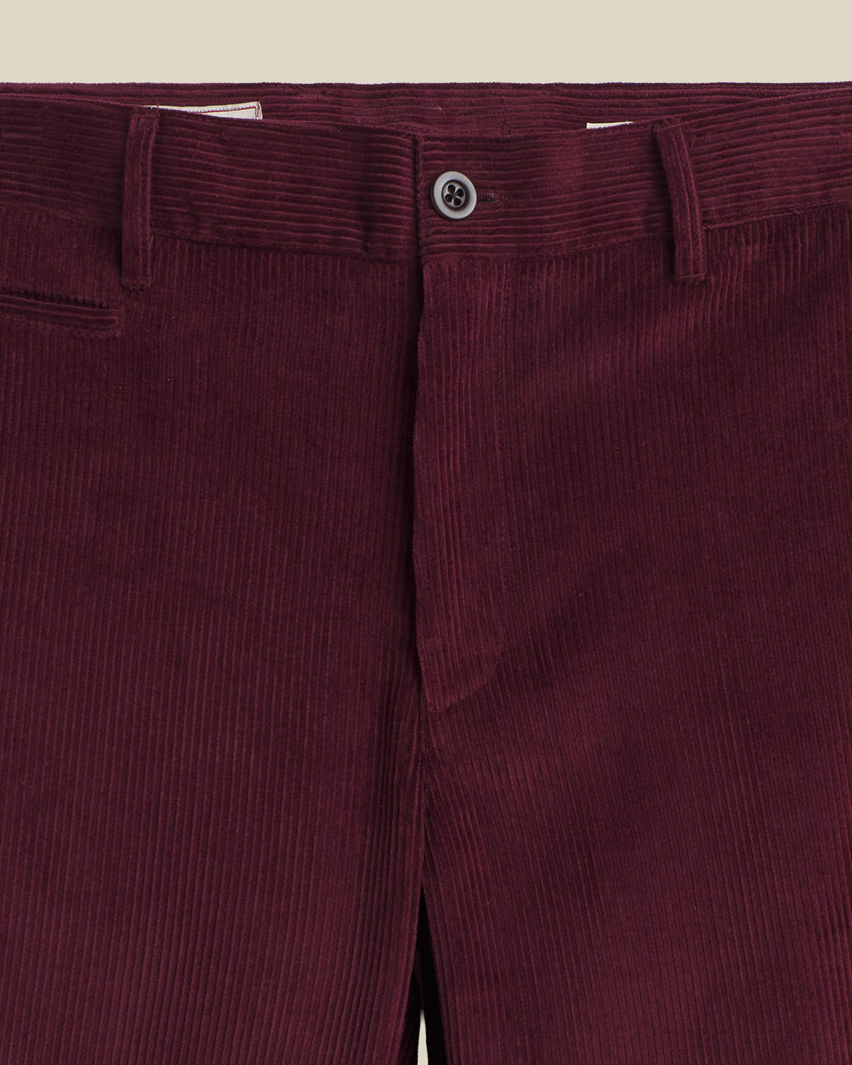 Corduroy Trousers - Bordeaux