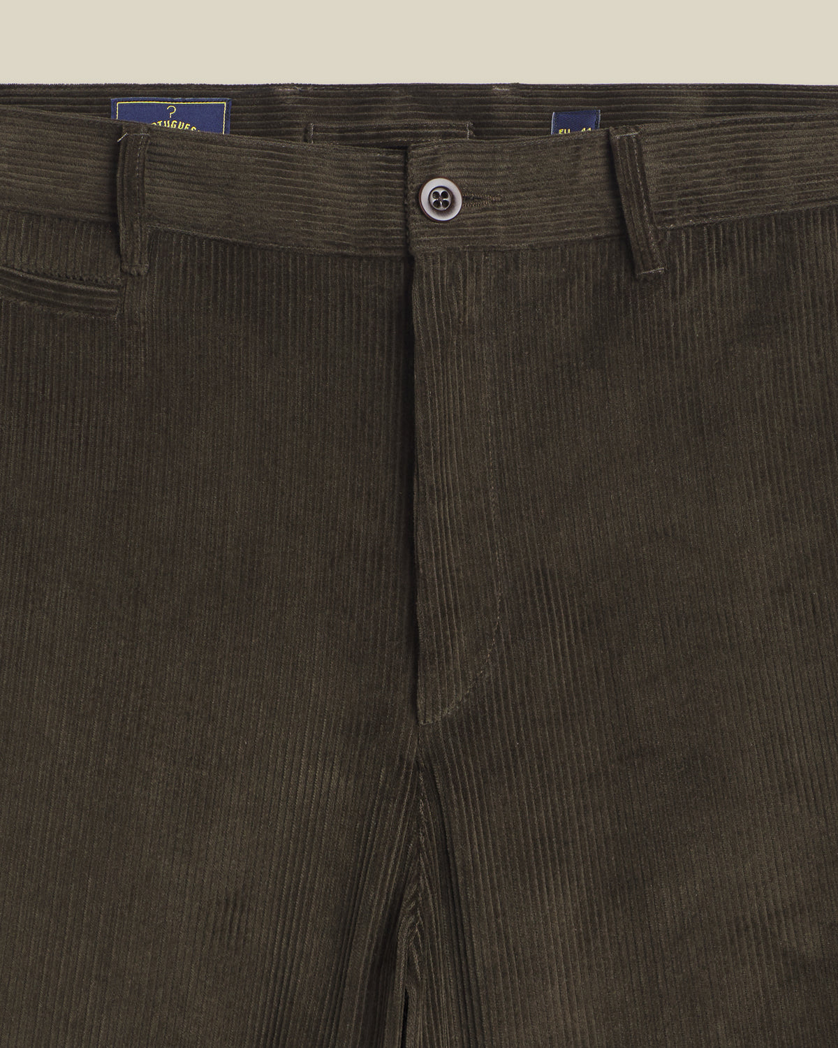 Corduroy Trousers - Olive