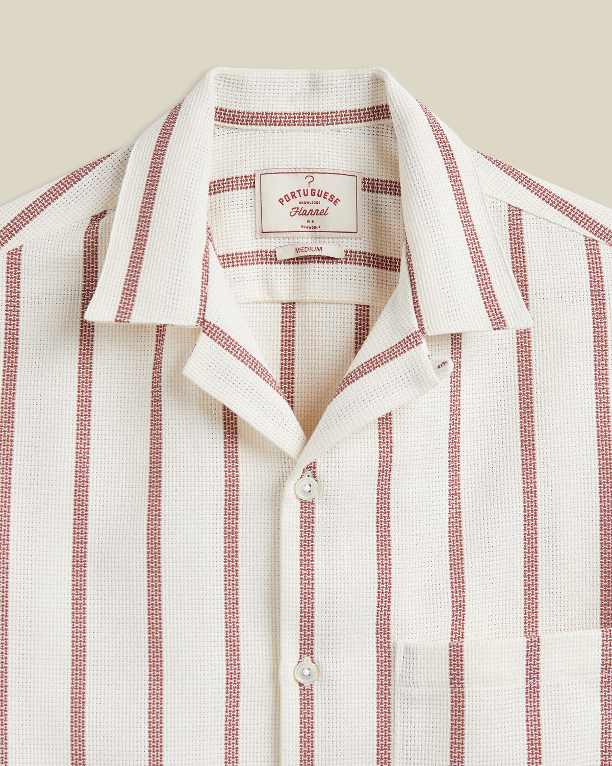 PIQUET STRIPE - BORDEAUX