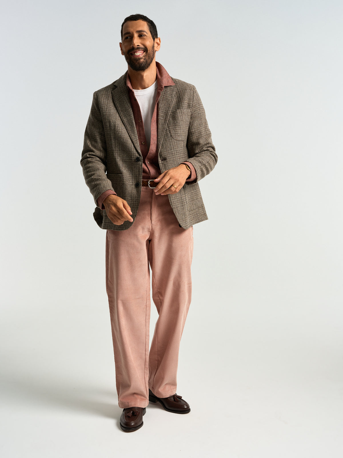 Corduroy Trousers - Old Rose