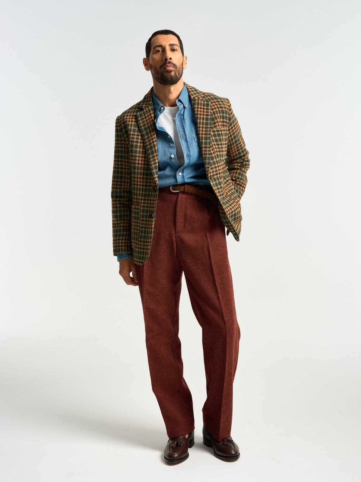 Single Pleat Trousers - Terroir