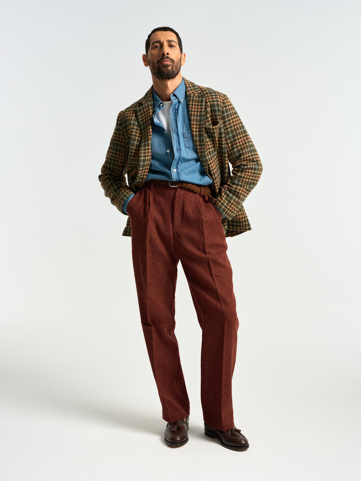 Single Pleat Trousers - Terroir