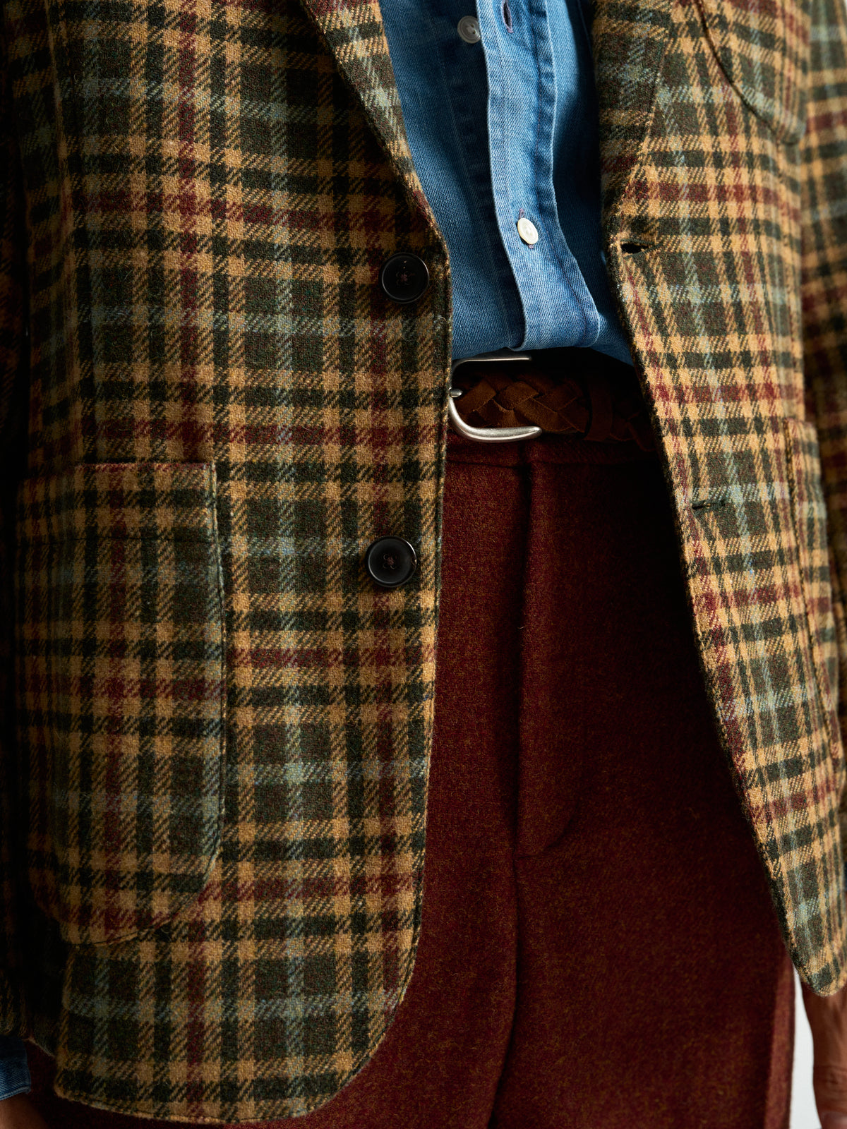Single Pleat Trousers - Terroir