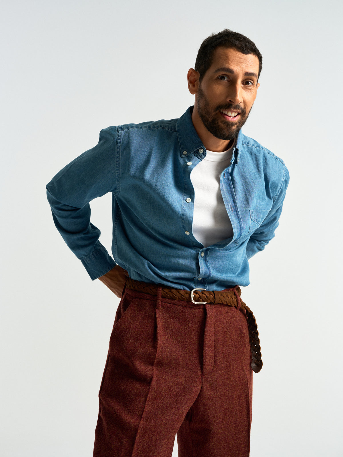 Single Pleat Trousers - Terroir