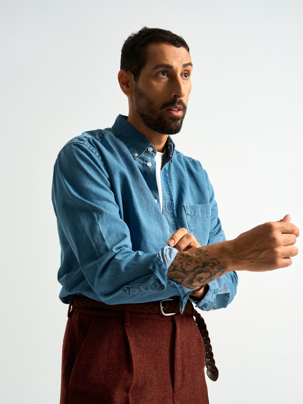 Single Pleat Trousers - Terroir