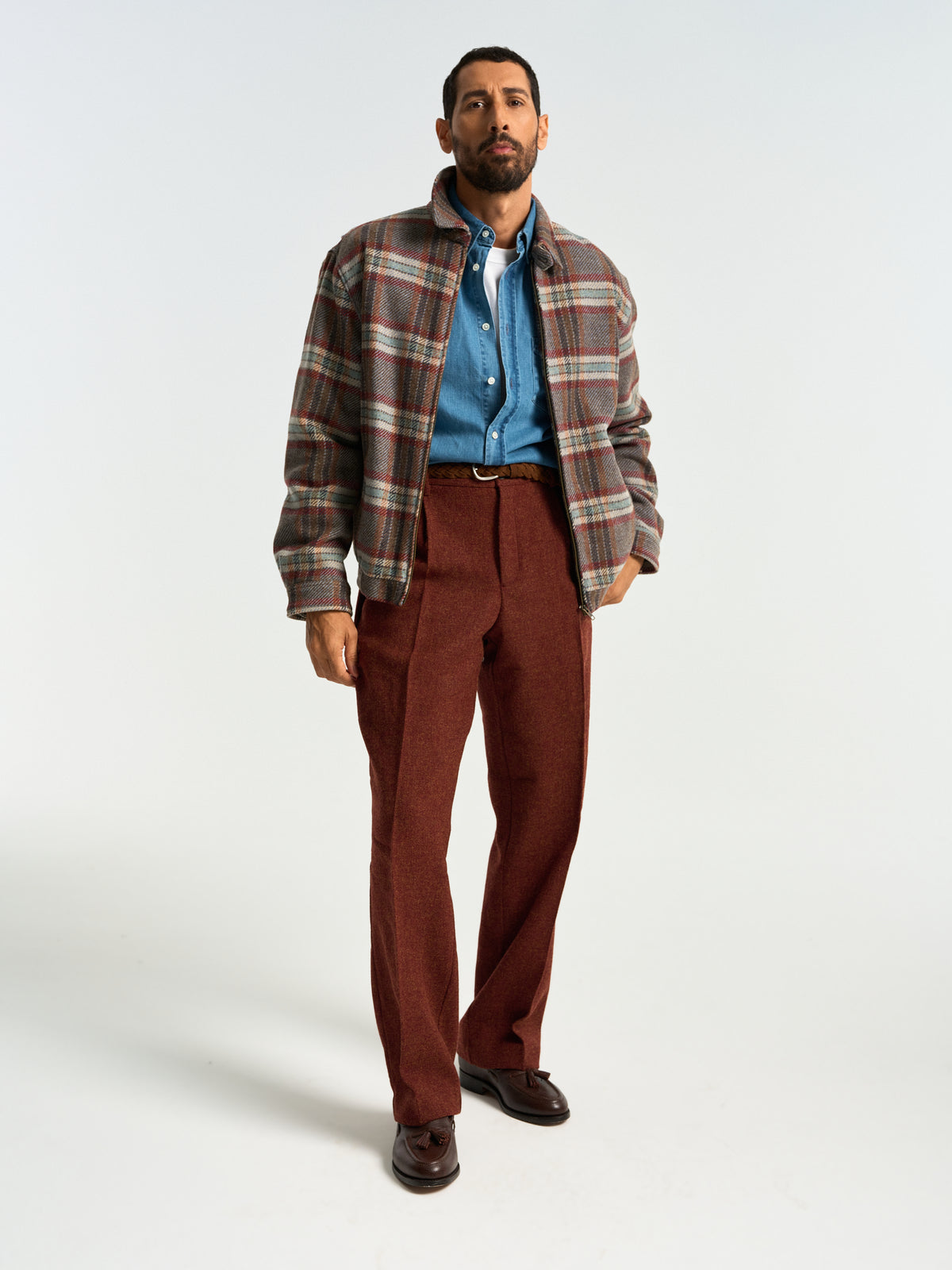 Single Pleat Trousers - Terroir