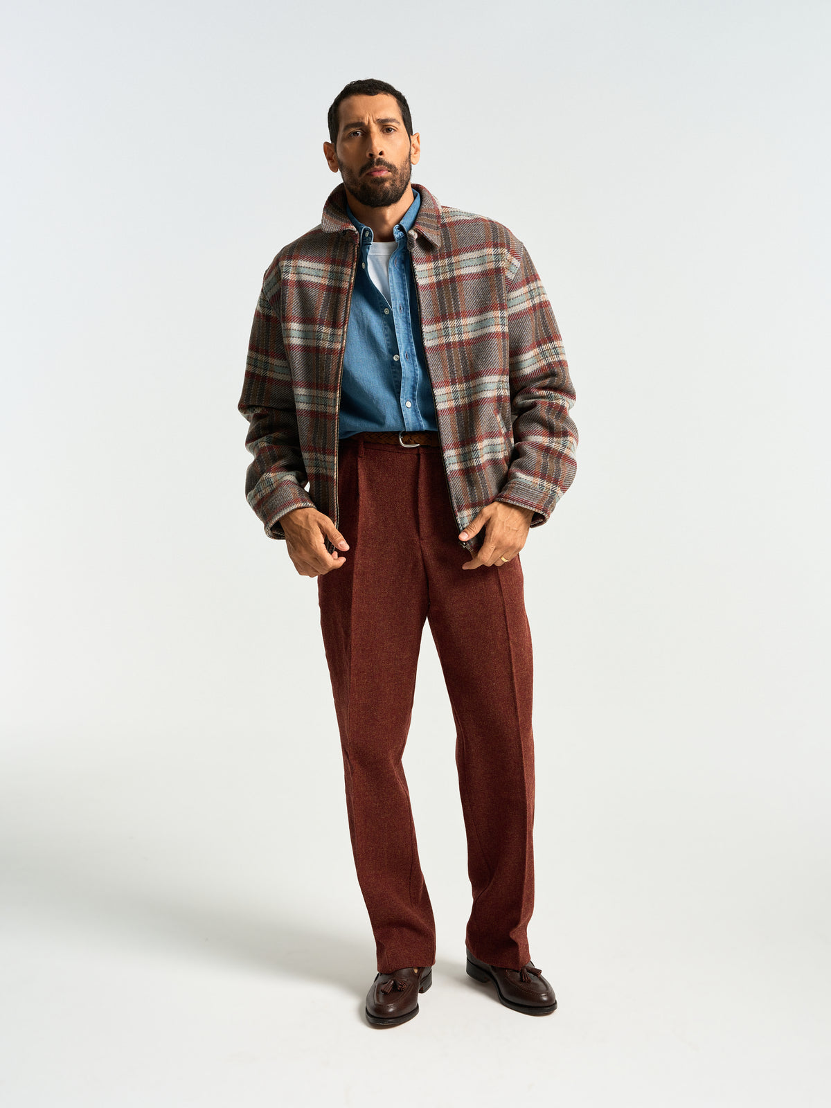Single Pleat Trousers - Terroir