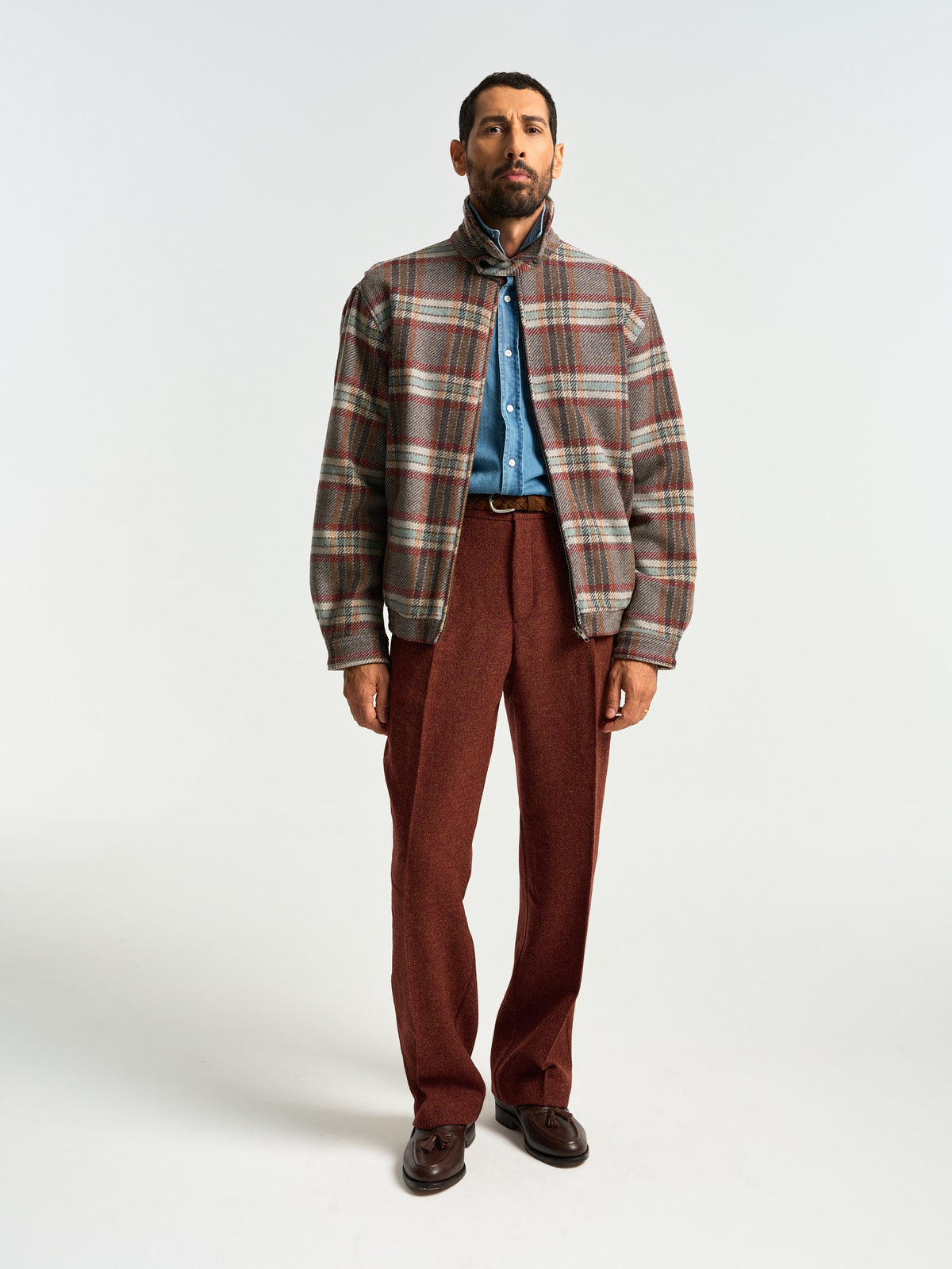 Single Pleat Trousers - Terroir