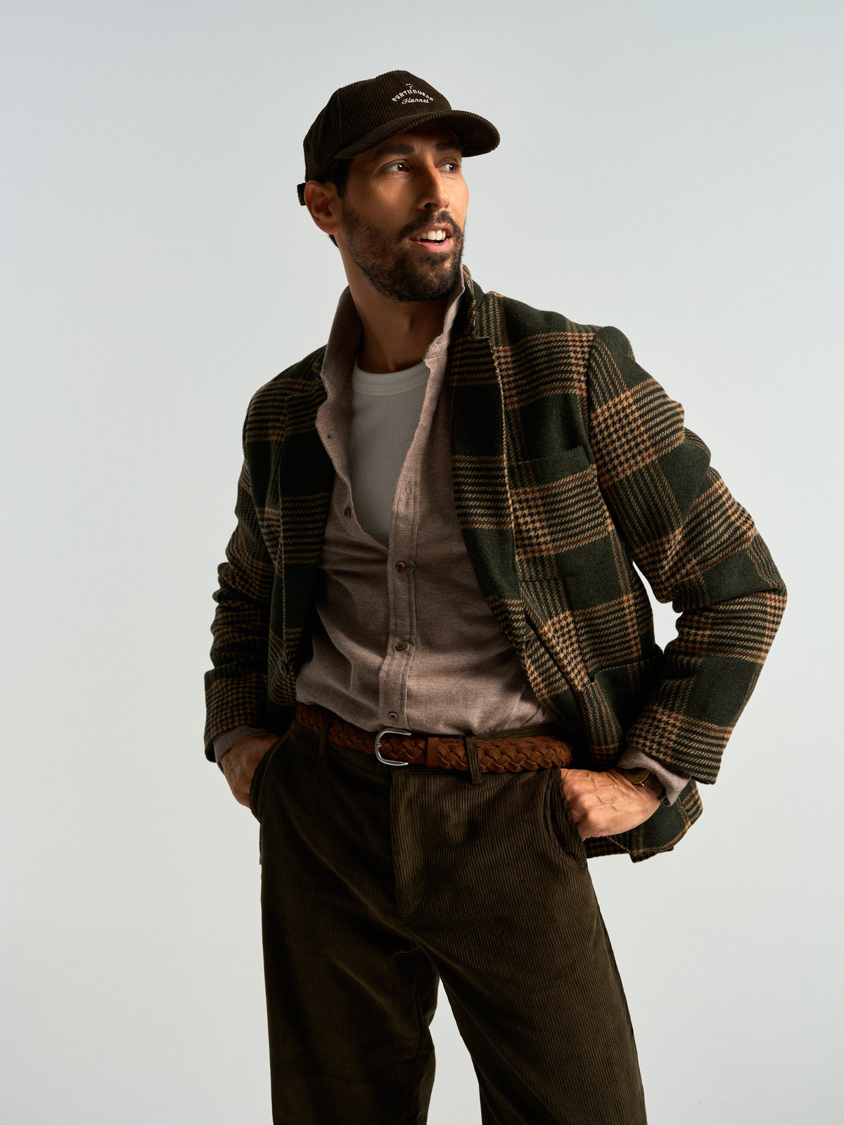 Cap Corduroy - Olive