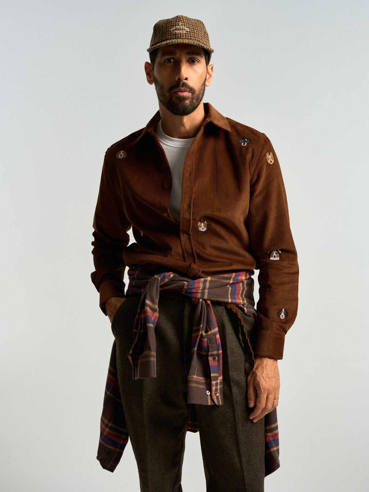 Single Pleat Trousers - Forest