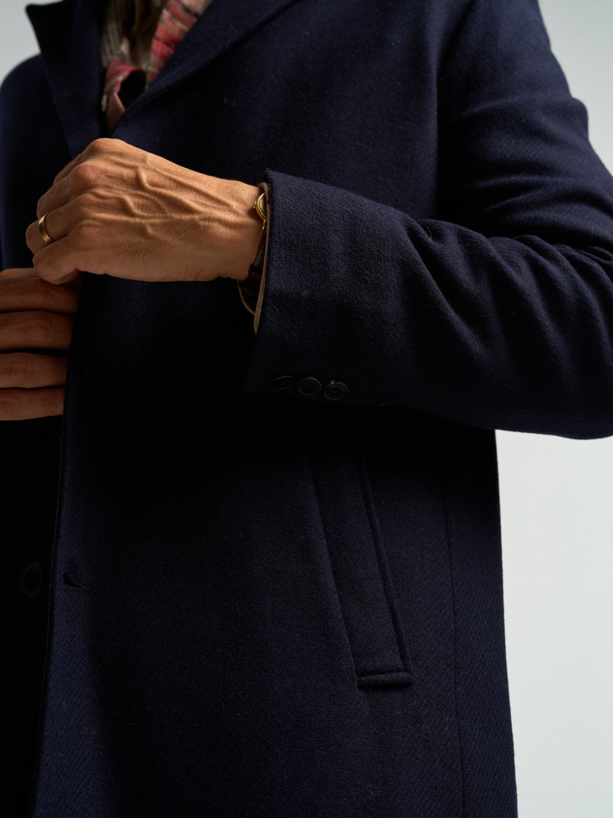 Overcoat - Navy
