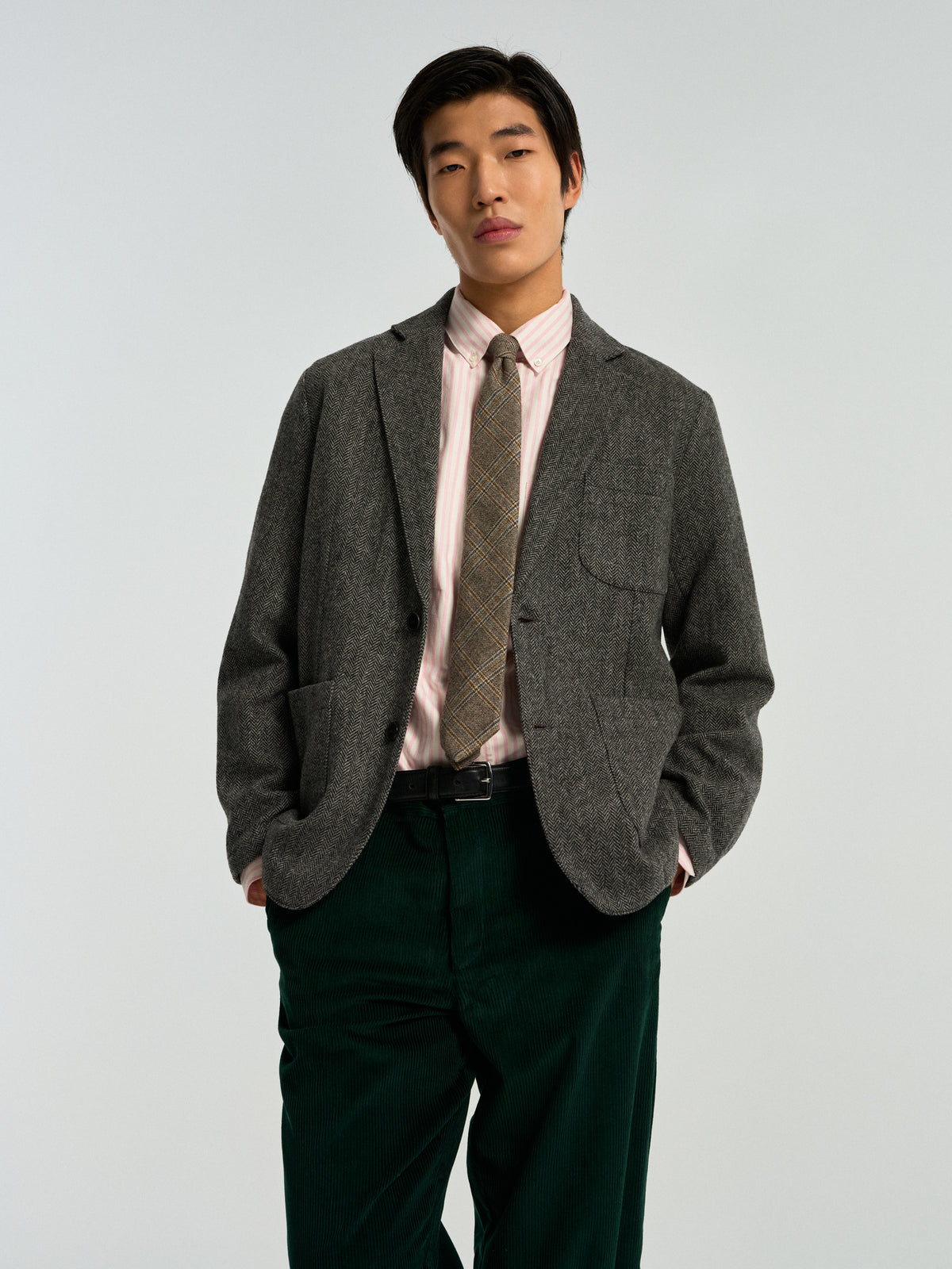 Corduroy Trousers - Green