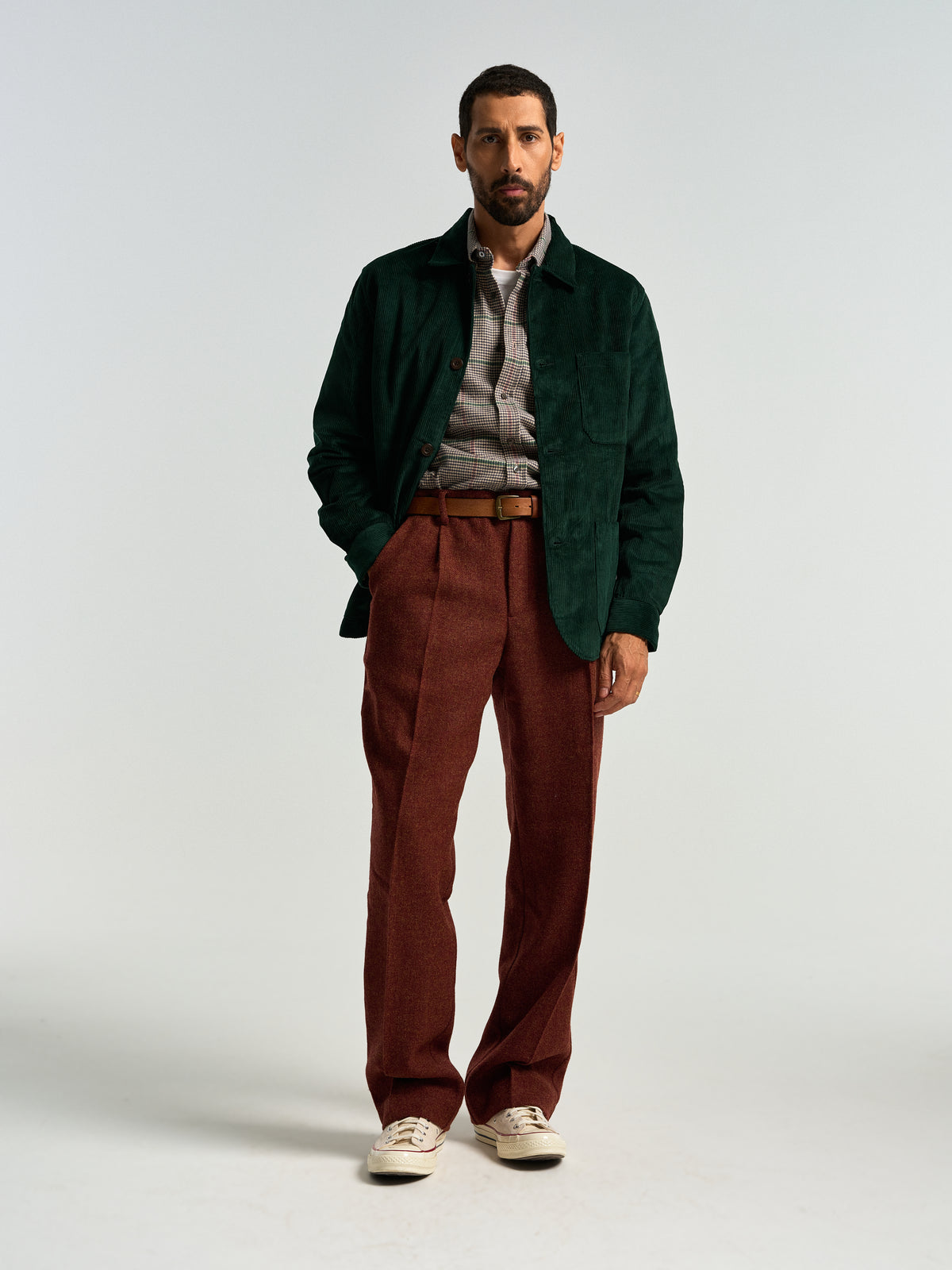 Single Pleat Trousers - Terroir