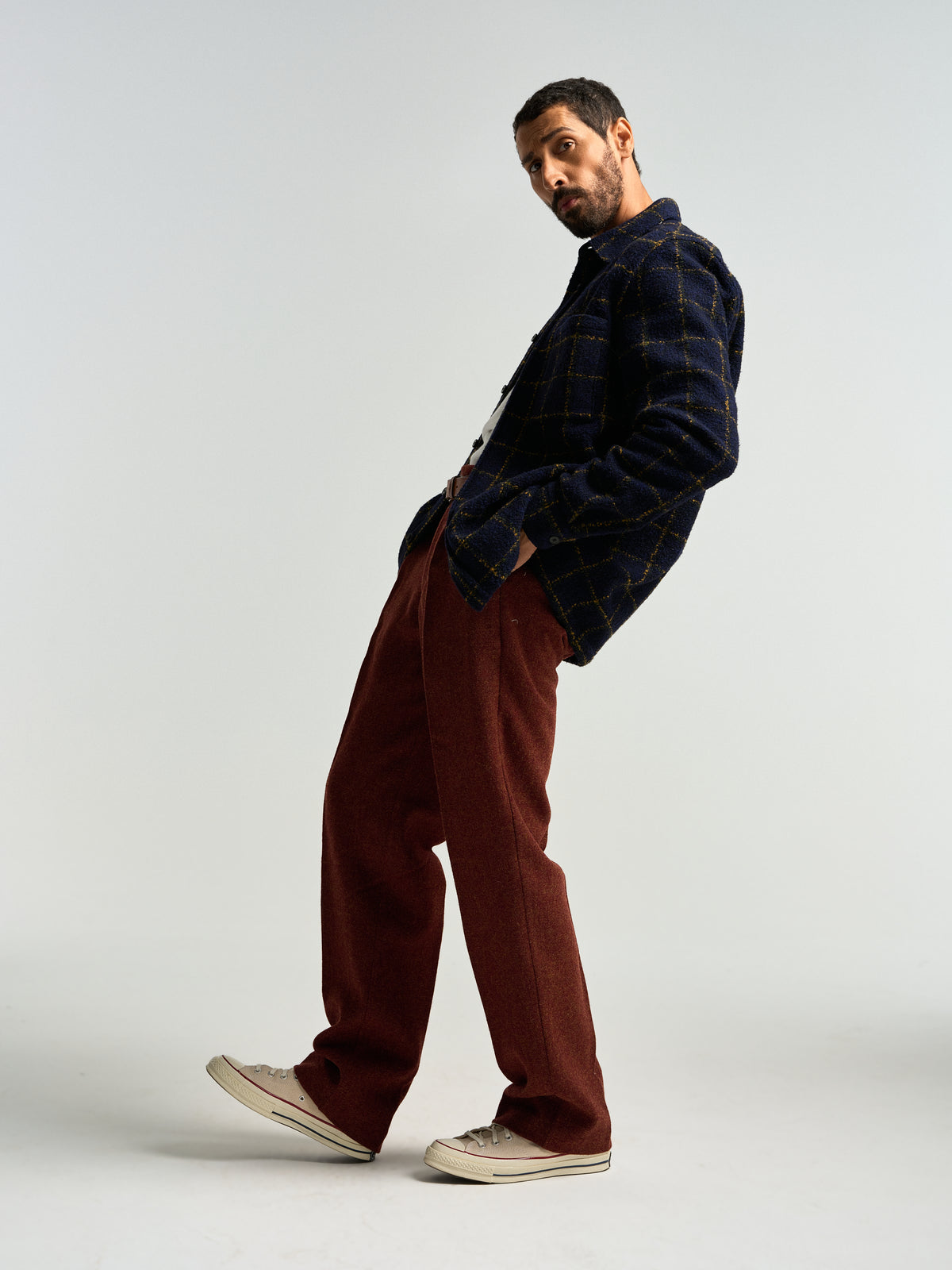 Single Pleat Trousers - Terroir