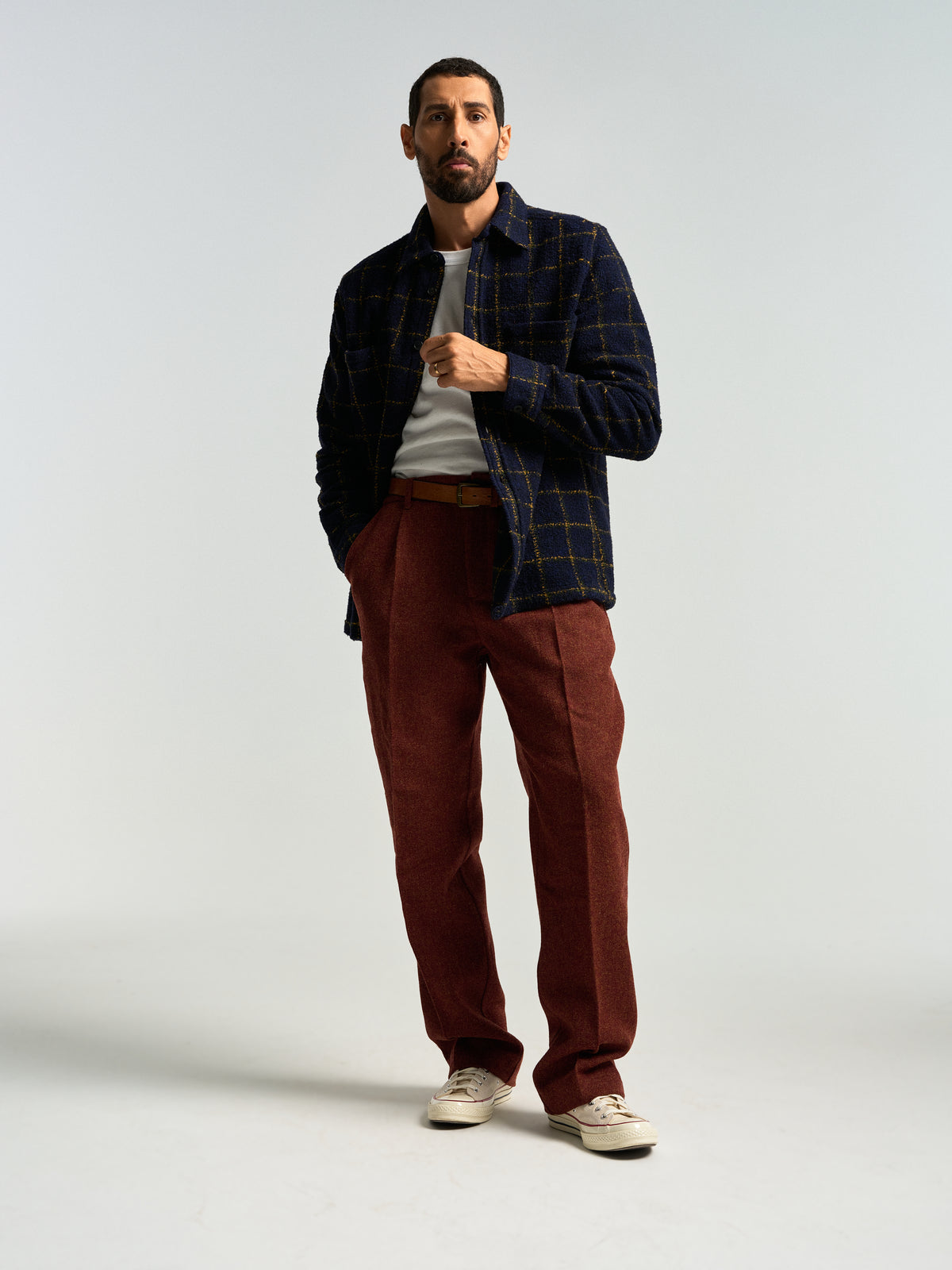 Single Pleat Trousers - Terroir