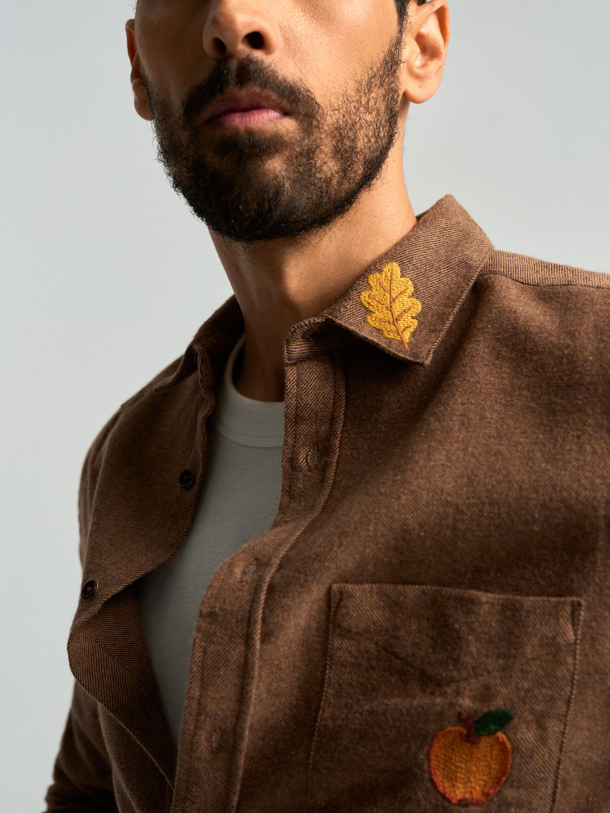 Embroidery Flannel - Almond