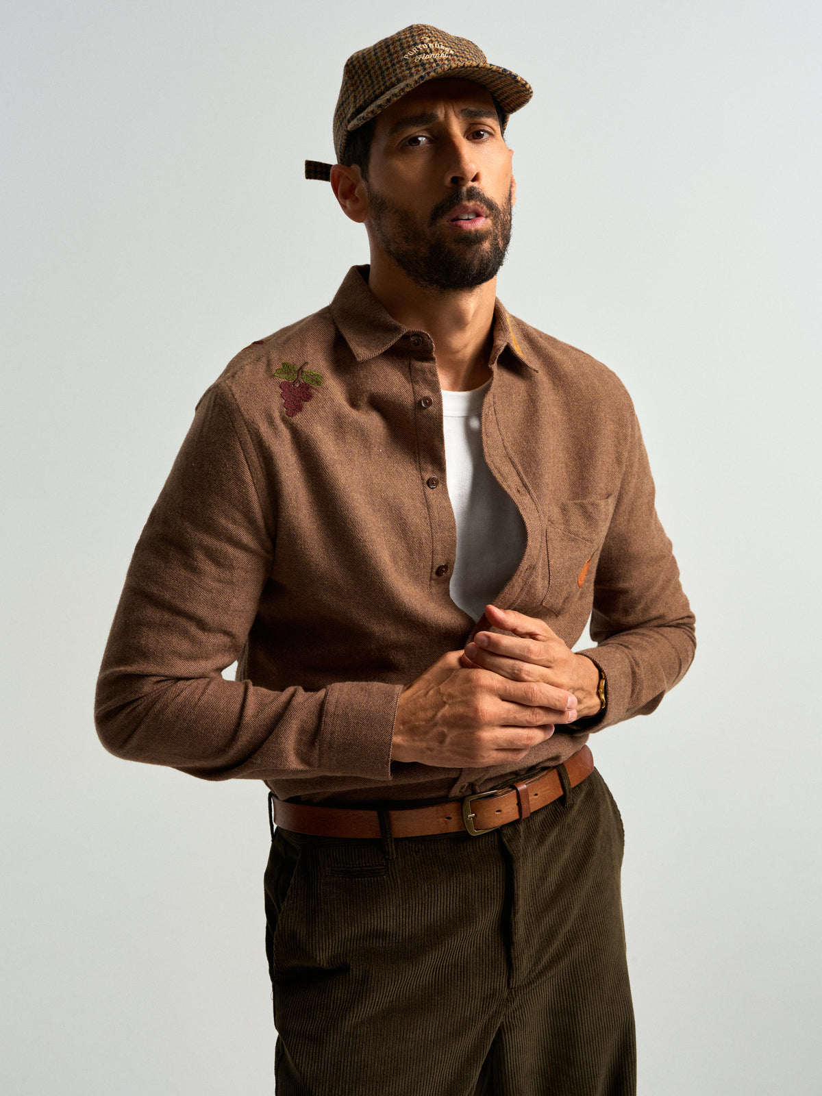Embroidery Flannel - Almond