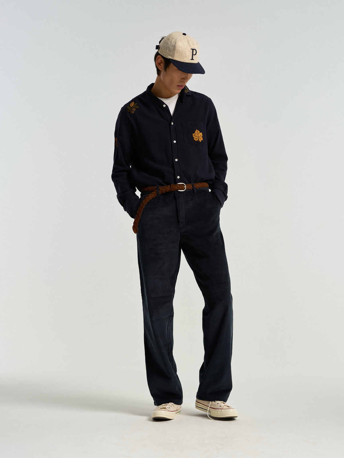 Cap Wool - Ecru/Blue