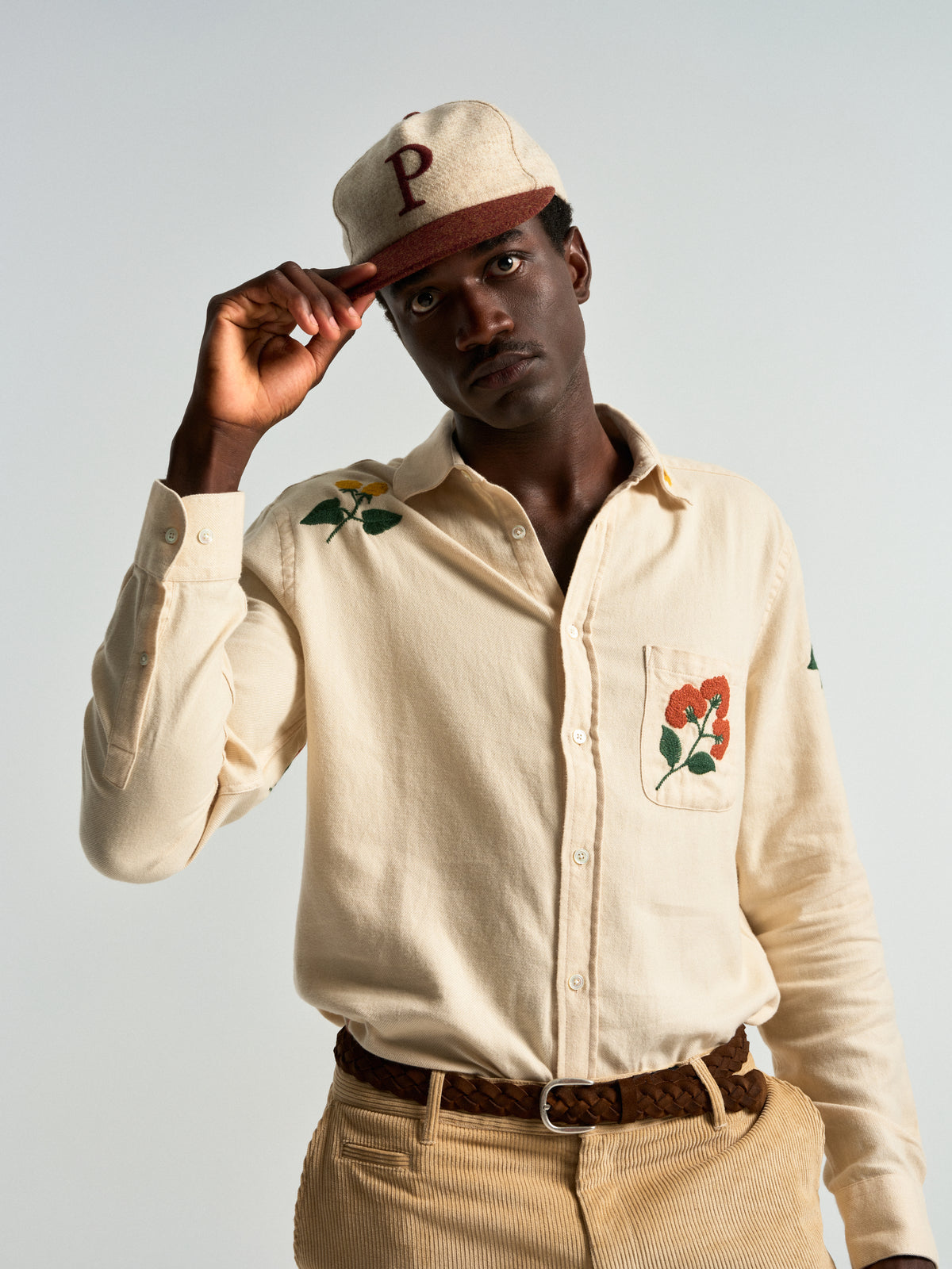 Cap Wool - Ecru/Terroir