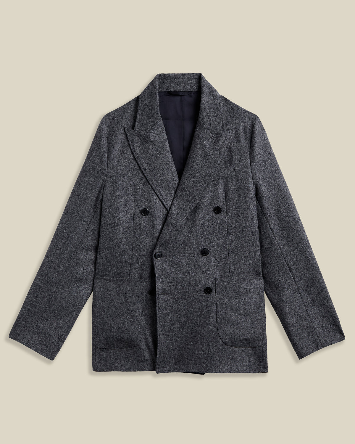 Sport Jacket Double Breast - Grey