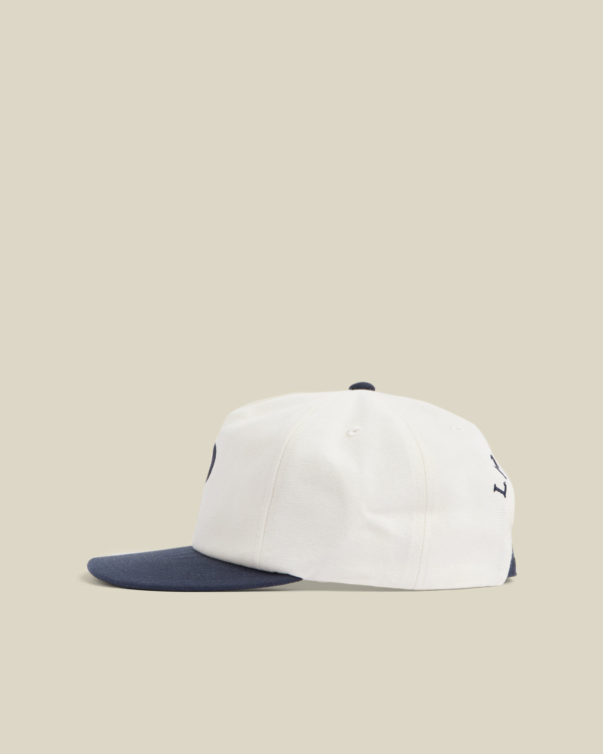 CAP CANVAS - NAVY ECRU