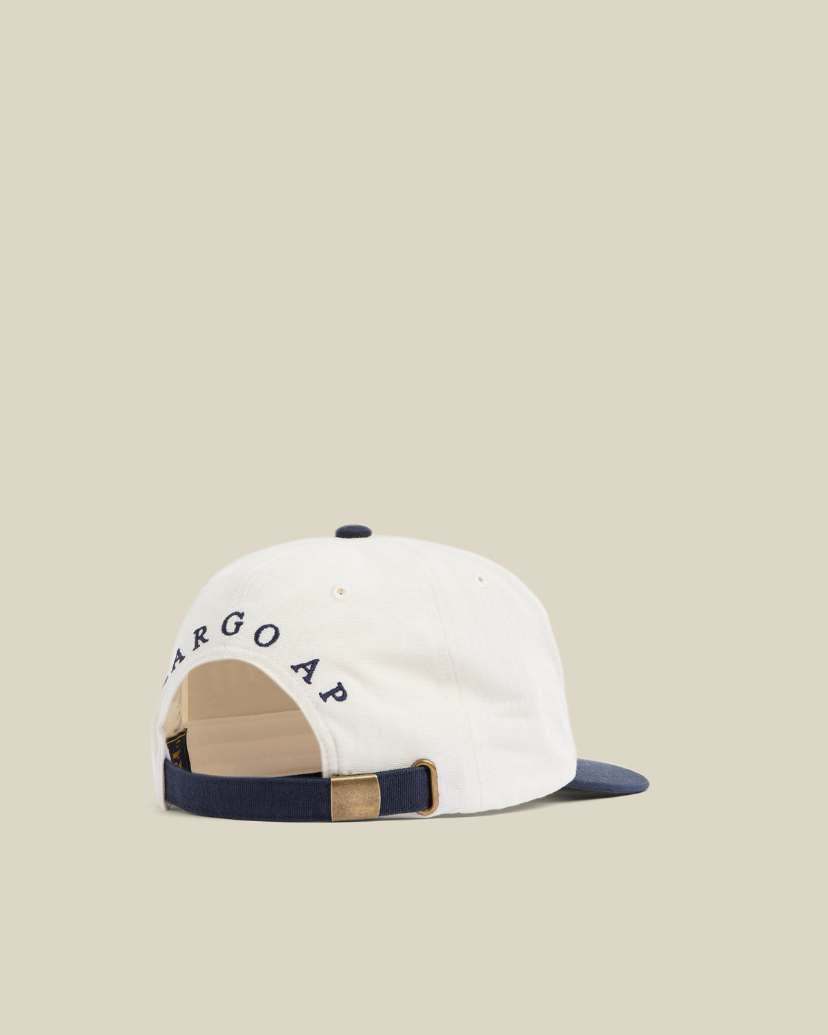 CAP CANVAS - NAVY ECRU
