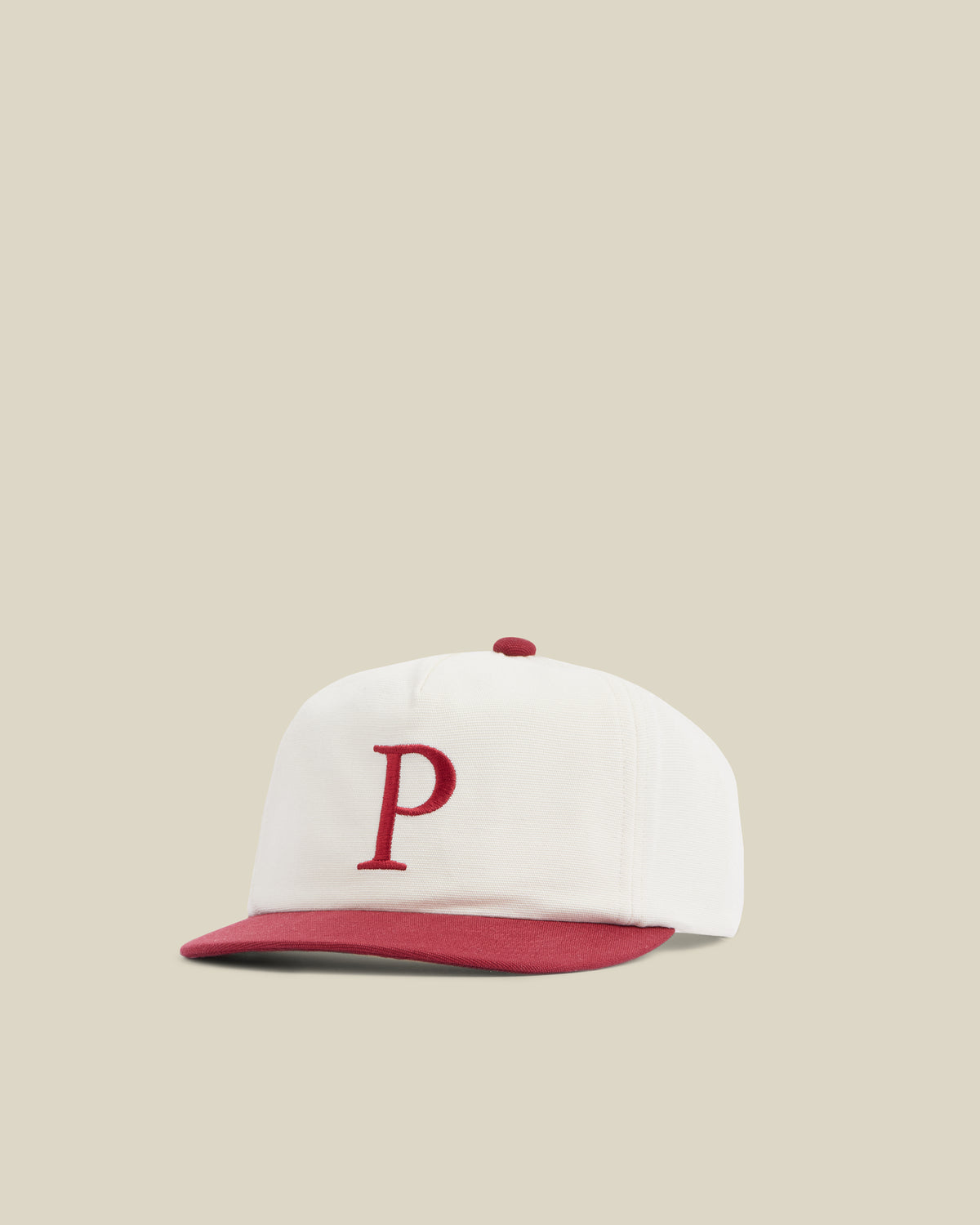 CAP CANVAS - BORDEAUX ECRU